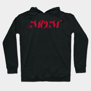 Classic Red Mom Hoodie